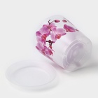 Горшок для орхидей с поддоном IDEA «Деко», 1.2 л, пластиковый, прозрачный - Фото 5