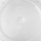 Горшок для орхидей с поддоном IDEA «Деко», 1.2 л, пластиковый, прозрачный - Фото 6