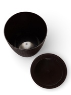 Горшок для цветов с поддоном «Ротанг», 4.7 л, d=15 см, h=14 см, пластиковый, коричневый - Фото 4