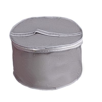 Тубус для головных уборов, 33×33×20 см, цвет серый