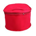 Тубус для головных уборов, 33×33×20 см, цвет бордовый - Фото 1