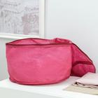 Тубус для головных уборов, 33×33×20 см, цвет бордовый - Фото 4