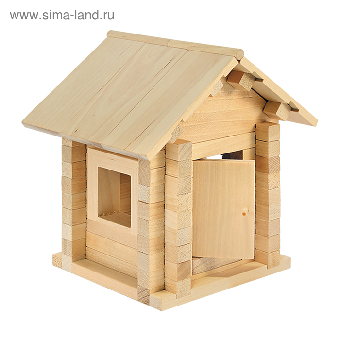 Конструктор "Теремочек", 74 элемента - Фото 1