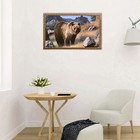 Картина "Медведь" 67х107 см рамка МИКС - Фото 5