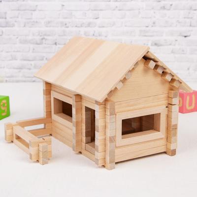 Конструктор деревянный «Архитектор 2», 139 элементов