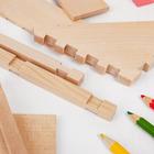 Конструктор деревянный «Архитектор 2», 139 элементов - Фото 3