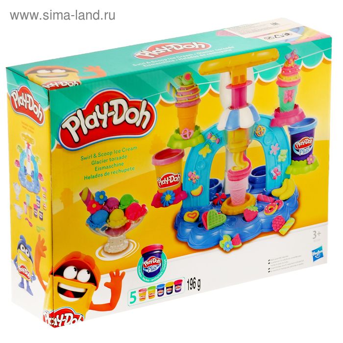 Игровой набор для лепки Play-Doh "Фабрика мороженого" - Фото 1