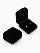 Футляр под серьги, кольцо «Традиции», бархатный, 4.5×5 см, чёрный - Фото 1
