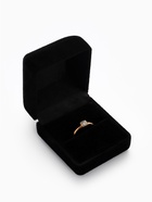 Футляр под серьги, кольцо «Традиции», бархатный, 4.5×5 см, чёрный - Фото 5