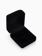 Футляр под серьги, кольцо «Традиции», бархатный, 4.5×5 см, чёрный - Фото 6