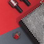 Кольцо «Натурель фэшн», прямоугольник, цвет ярко-красный в золоте, безразмерное - Фото 3