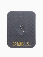 Брошь «Виноградная веточка», бело-зелёная в золоте - Фото 5