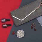 Серьги пластик «Натурель фэшн» капля, цвет ярко-красный в золоте - Фото 3