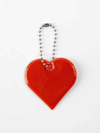 Светоотражающий элемент «Сердце», двусторонний, 5×5 см, МИКС