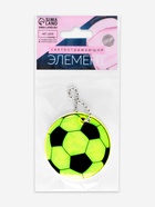 Светоотражающий элемент «Футбольный мяч», двусторонний, d=5 см, жёлтый - Фото 6