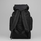 Рюкзак туристический на молнии "Эверест", 1 отдел, 4 наружных кармана объём - 27л, чёрный - Фото 3