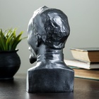 Бюст «Дзержинский», гипс под металлик, 12×24×12 см 1380809