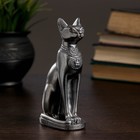 Фигура "Кошка египетская" металлик, 8х13х5см - Фото 1