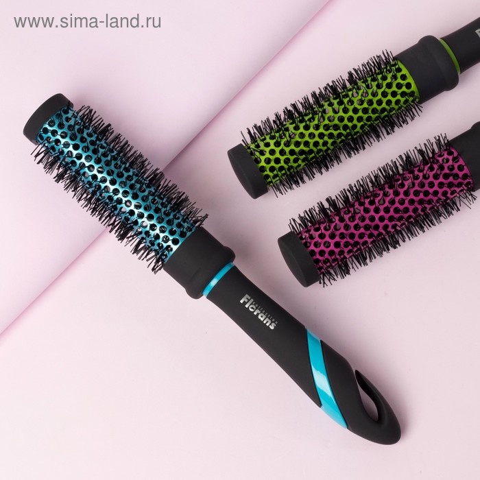 Брашинг, вентилируемый, d = 3/4 × 24,5 см, цвет МИКС - Фото 1