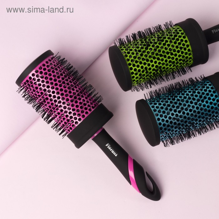 Брашинг, вентилируемый, d = 6,5/7,5 × 24 см, цвет МИКС - Фото 1