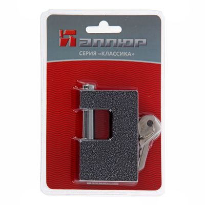 Замок навесной «АЛЛЮР» ВС1Ч-780, 81×52 мм, дужка d=12 мм