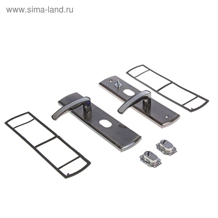 Комплект ручек "АЛЛЮР" РН-А222-1-Н70-L, универсальный, с подсветкой, левый - Фото 1