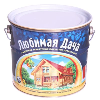 Защитное текстурное покрытие древесины, рябина, 2.7 л