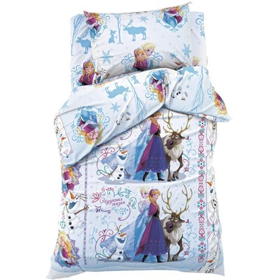 Постельное бельё 1.5-спальное «Этель. Принцессы в зимнем лесу», бязь