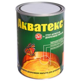 Грунт-антисептик "Акватекс", орегон, 0,8 л