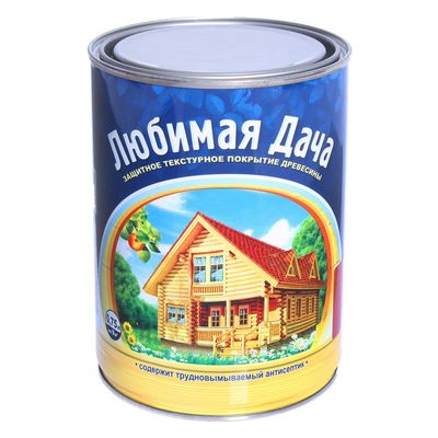 Защитное текстурное покрытие древесины, махагон, 0.75 л