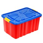 Ящик для игрушек с крышкой на колёсах, 45 л, МИКС - Фото 9