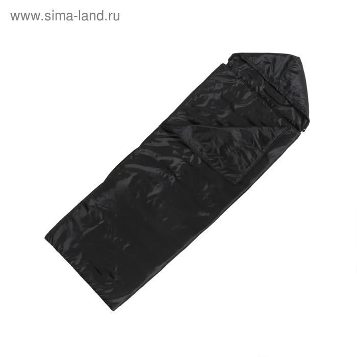 Спальный мешок-кокон "Эконом", 2-х слойный, размер 220 х 70 см, цвета МИКС - Фото 1