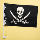 Флаг автомобильный «Пират», 2 шт - Фото 1