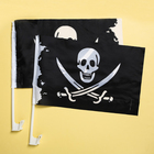 Флаг автомобильный «Пират», 2 шт - Фото 2