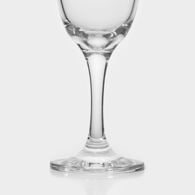 Набор бокалов для шампанского Paşabahçe Bistro, 190 мл, размер одного бокала 6×18 см, 3 шт., стекло, прозрачный