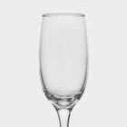 Набор стеклянных бокалов для шампанского Bistro, 190 мл, 3 шт - фото 4555831