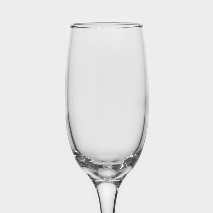 Набор стеклянных бокалов для шампанского Bistro, 190 мл, 3 шт - фото 1918669986