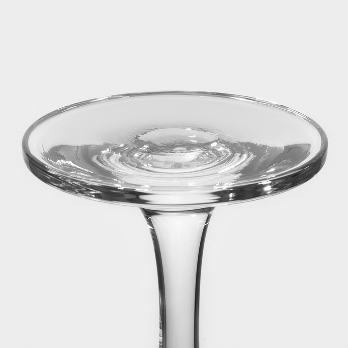 Набор стеклянных бокалов для шампанского Bistro, 190 мл, 3 шт - фото 1918669988