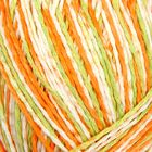 Пряжа "Ромашка" 50% хлопок, 50% вискоза 210м/100гр (7248, принт) - Фото 1