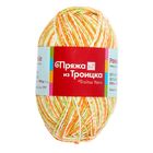 Пряжа "Ромашка" 50% хлопок, 50% вискоза 210м/100гр (7248, принт) - Фото 2