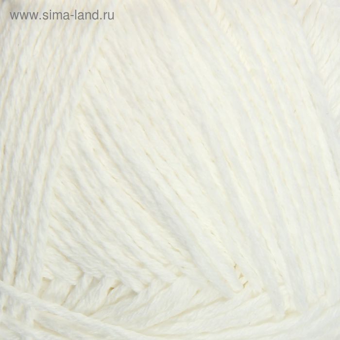 Пряжа "Жасмин" 100% хлопок 280м/100гр (0230, отбелка) - Фото 1