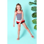Купальник для девочки "Морячка", рост 98-104 см (3-4 года), цвет красный - Фото 1