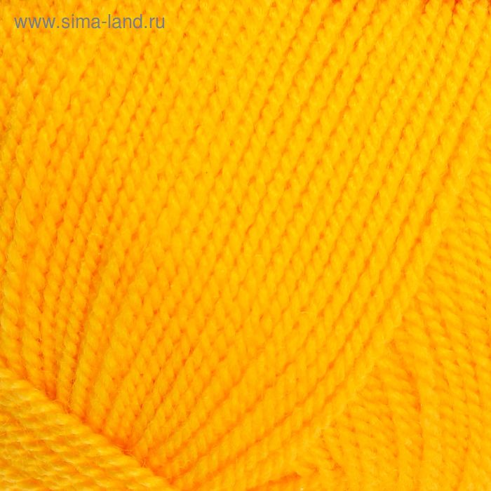 Пряжа "Акация" 100% акрил 250м/50гр (0596, жёлтый)