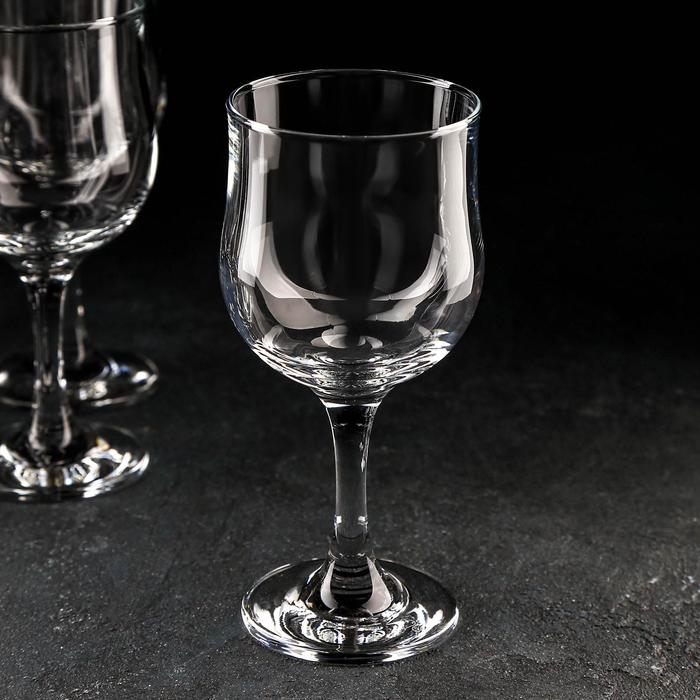Набор стеклянных бокалов для вина Tulipe, 315 мл, 6 шт - фото 1908270356