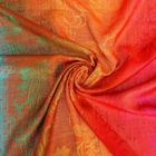 Палантин из жаккардовой ткани, яркий 70*170 РС3284 цвет 1 - Фото 4