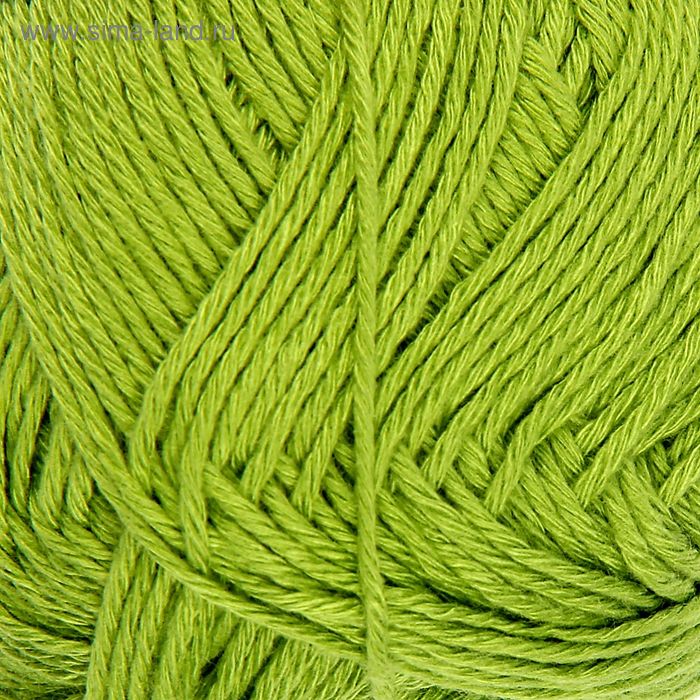 Пряжа "Бамбуковая" 100% бамбук.волокно 130м/50гр (3574, темный салат) - Фото 1