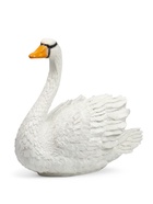 Садовая фигура "Лебедь" средний белый 43х38х20см - Фото 4