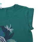 Сорочка женская, размер 50 (XL), цвет зелёный - Фото 3