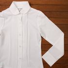 Блузка школьная "Анна", рост 128-134 см (34), цвет белый - Фото 4