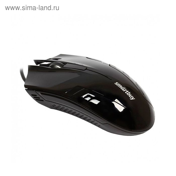 Мышь Smartbuy ONE 339, проводная, оптическая, 1000 dpi, USB, чёрная - Фото 1